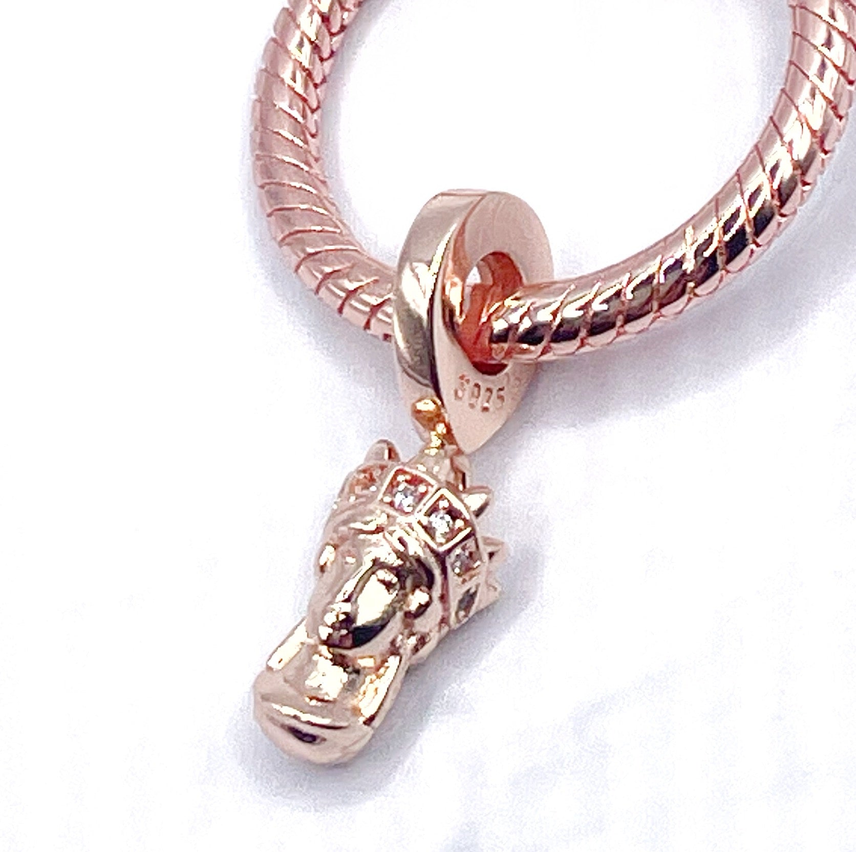 Estatua de la Libertad en rose gold