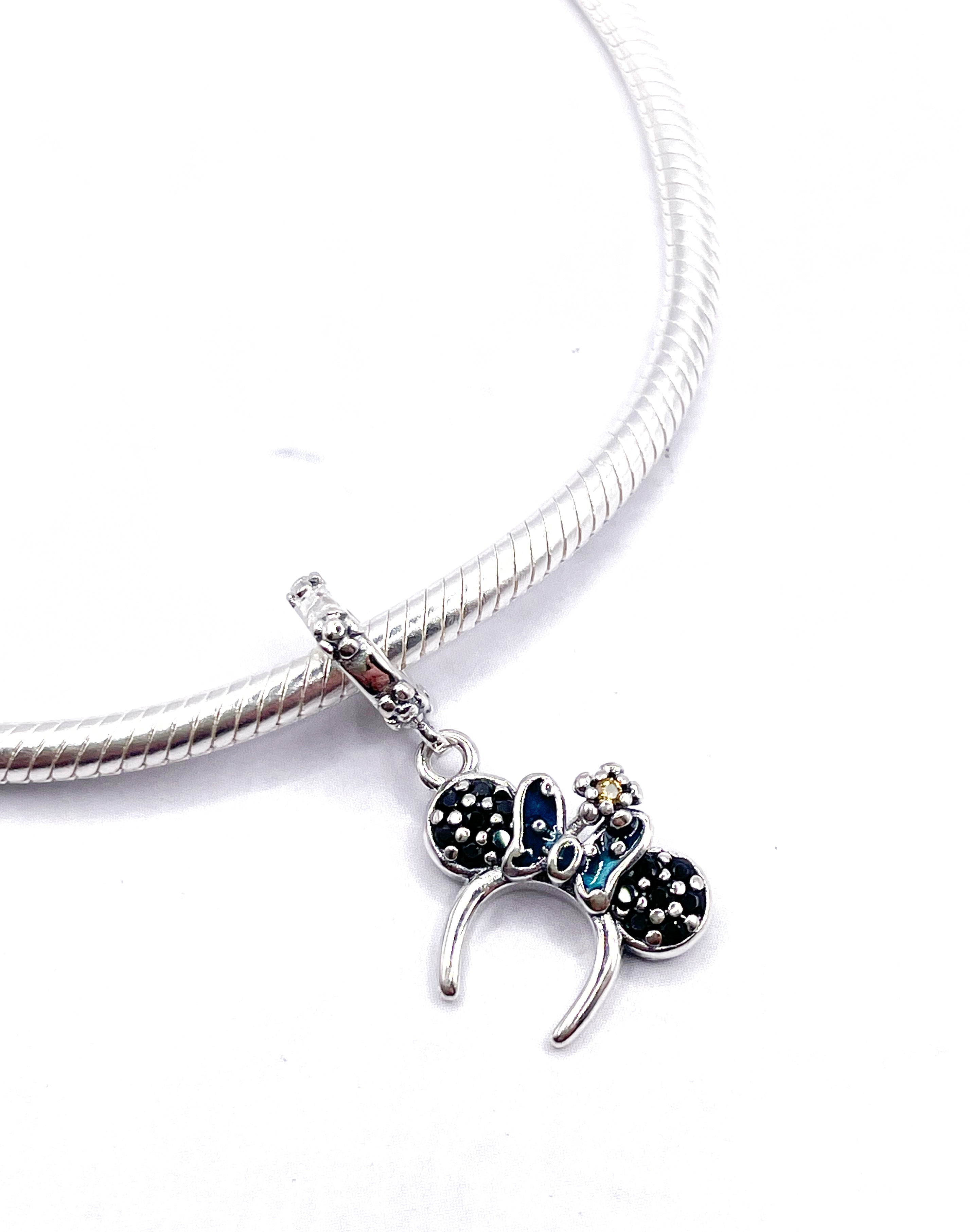 Charm Diadema Minnie con flor