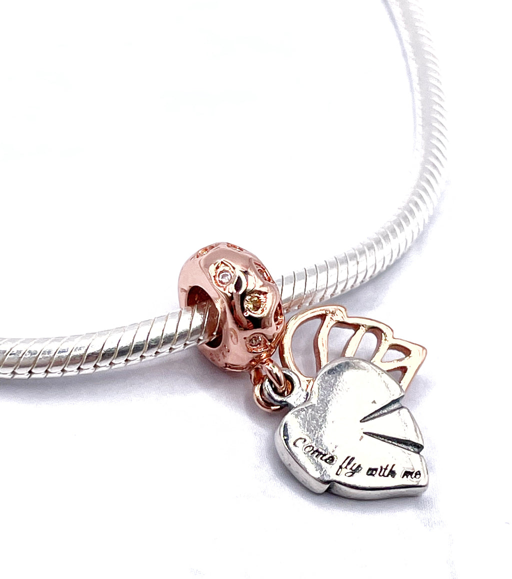 Charm Hoja combinada “Vuela conmigo”