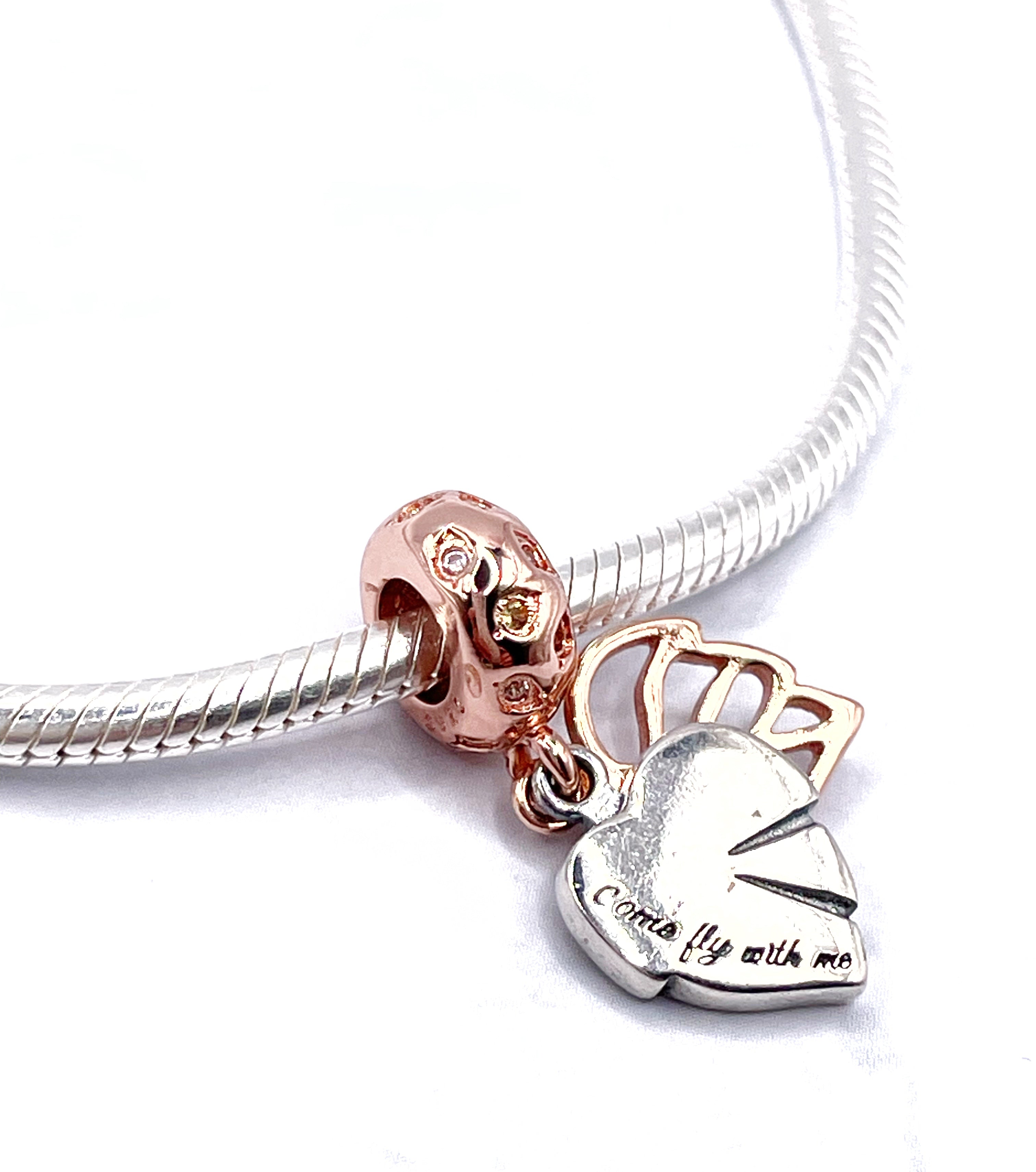 Charm Hoja combinada “Vuela conmigo”