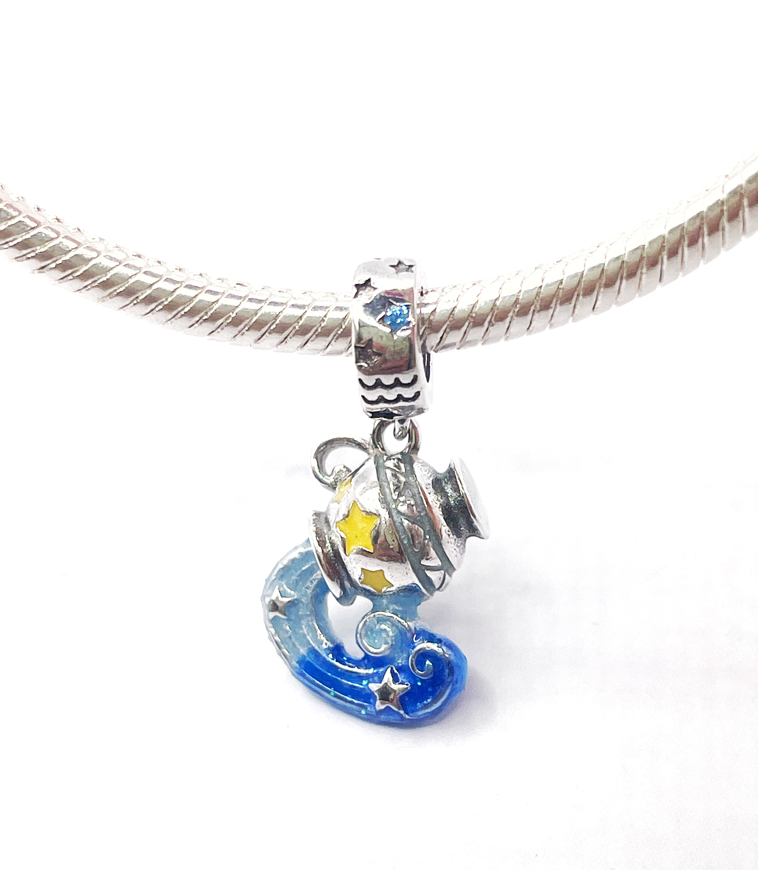 Charm Signo Acuario luminiscente