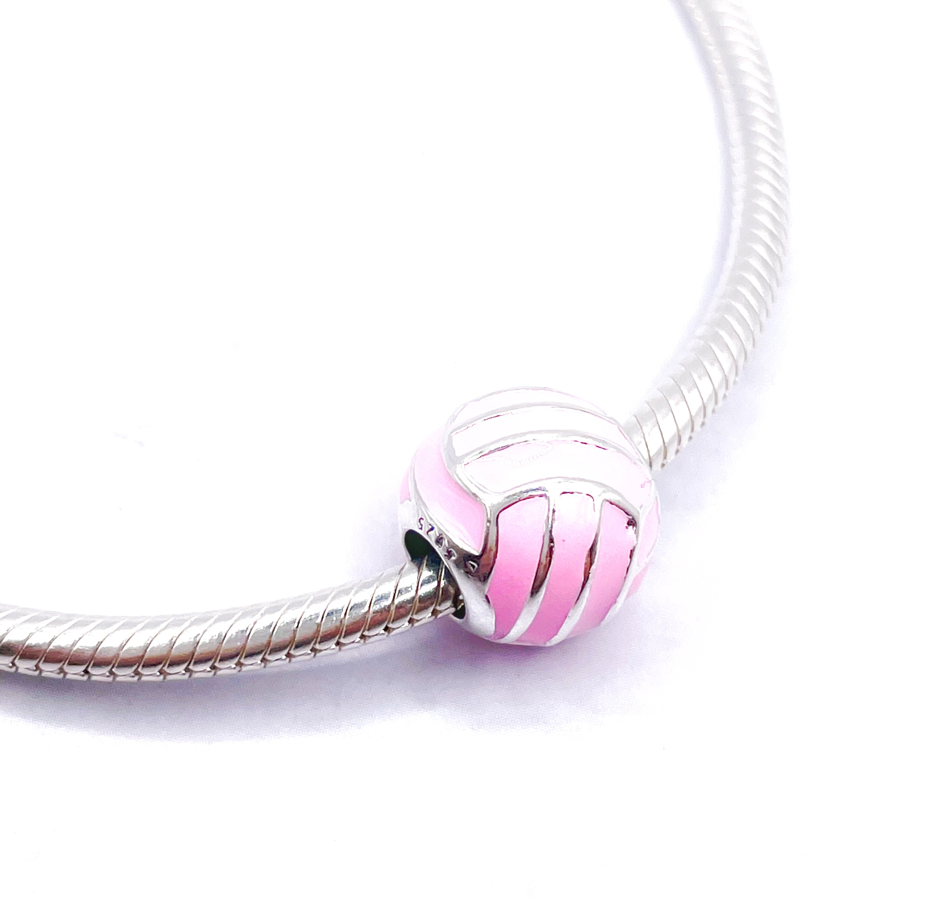 Charm Pelota de volleyball rosada