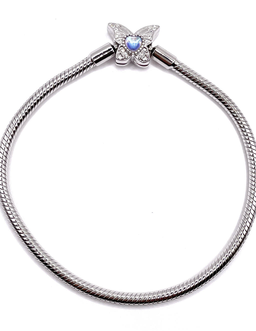 Pulsera flexible broche mariposa