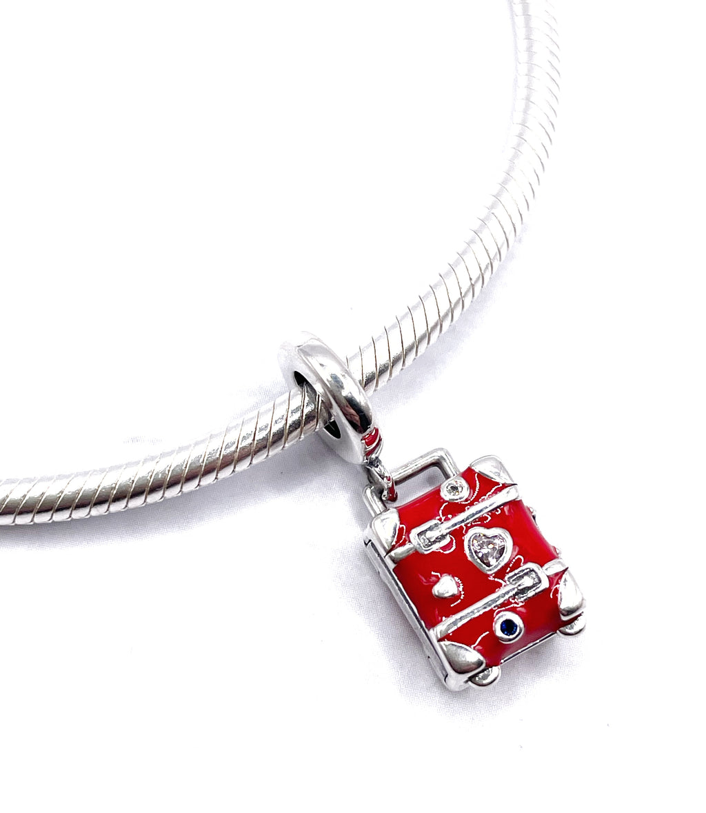 Charm Maleta roja