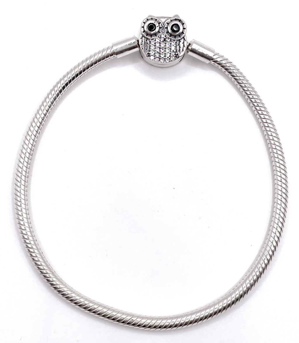 Pulsera flexible broche búho