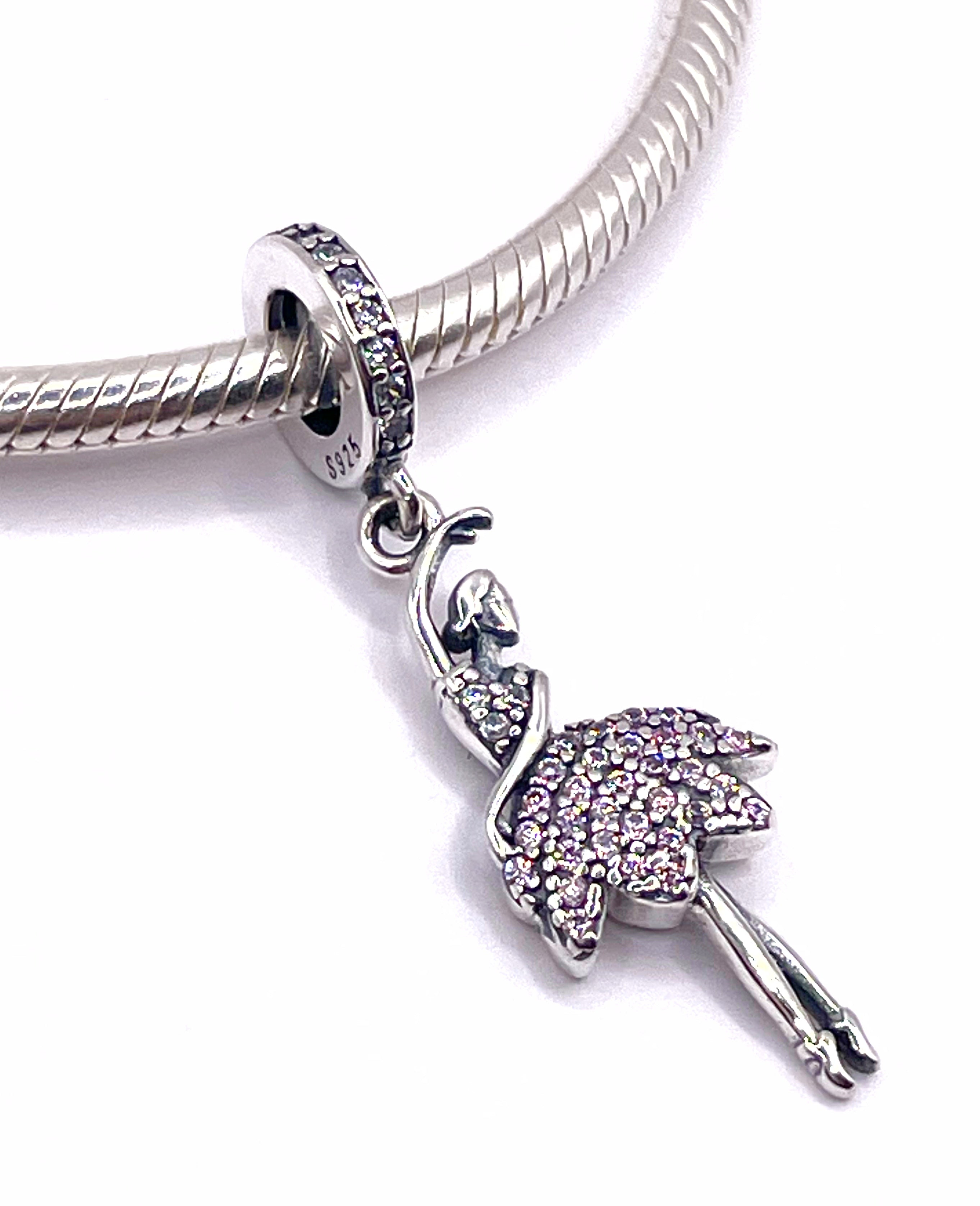 Charm Bailarina de ballet con circonias