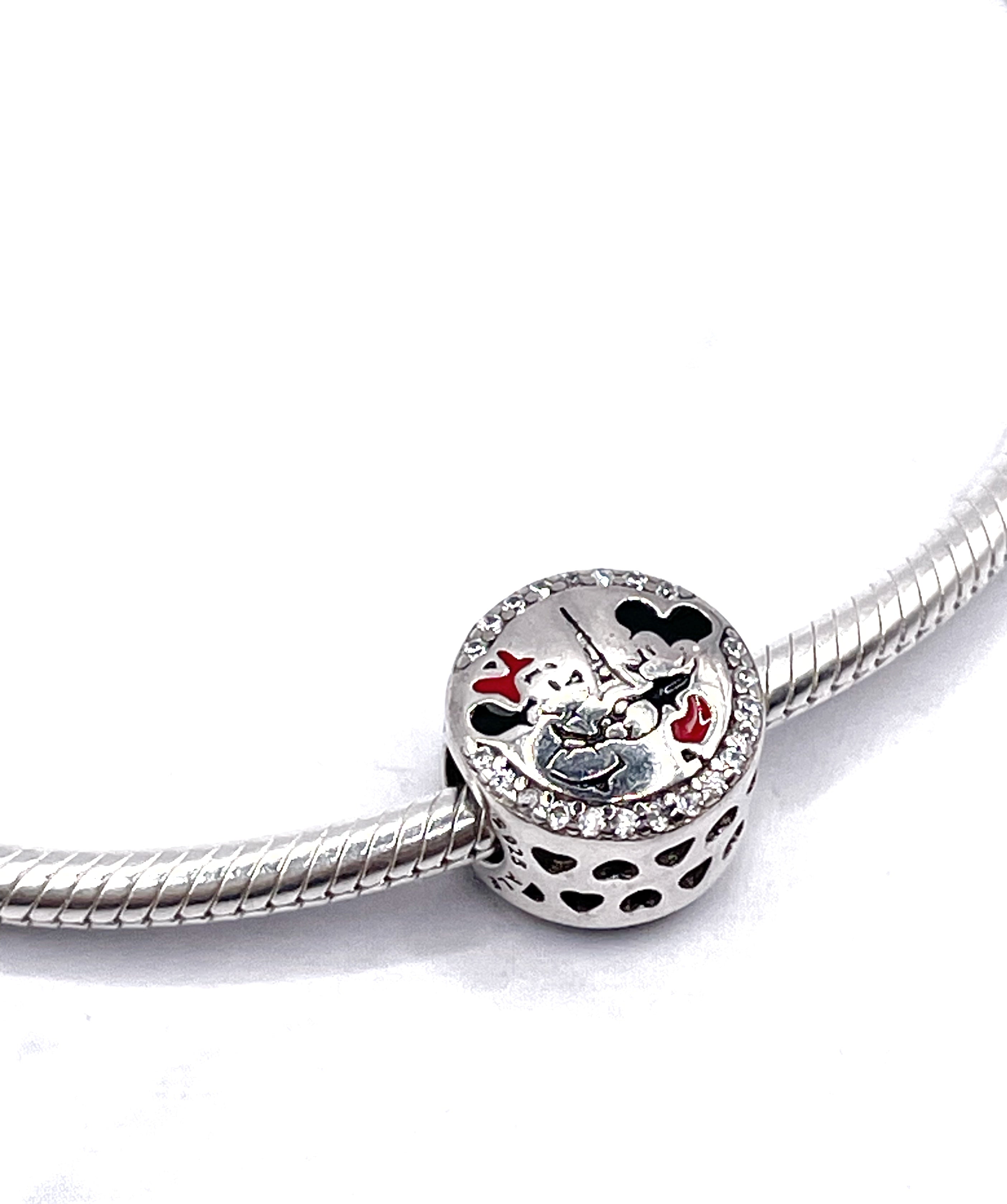 Charm M&M Torre Eiffel borde de circonias Euro Disney