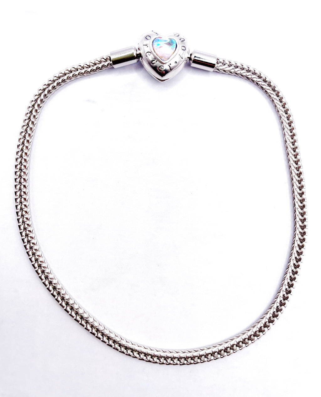 Pulsera flexible broche corazón Forever Love