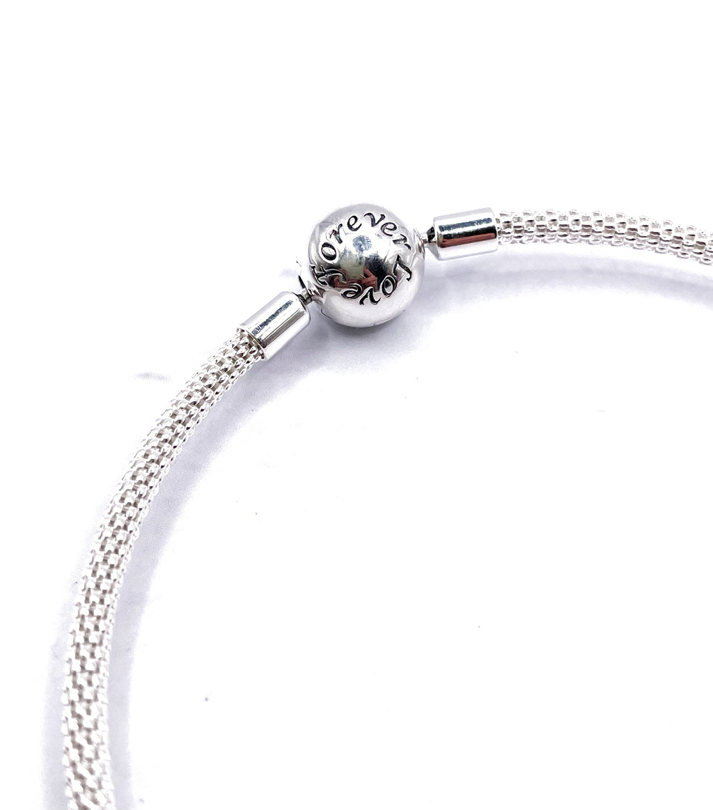 Pulsera rígida broche bolita Forever Family