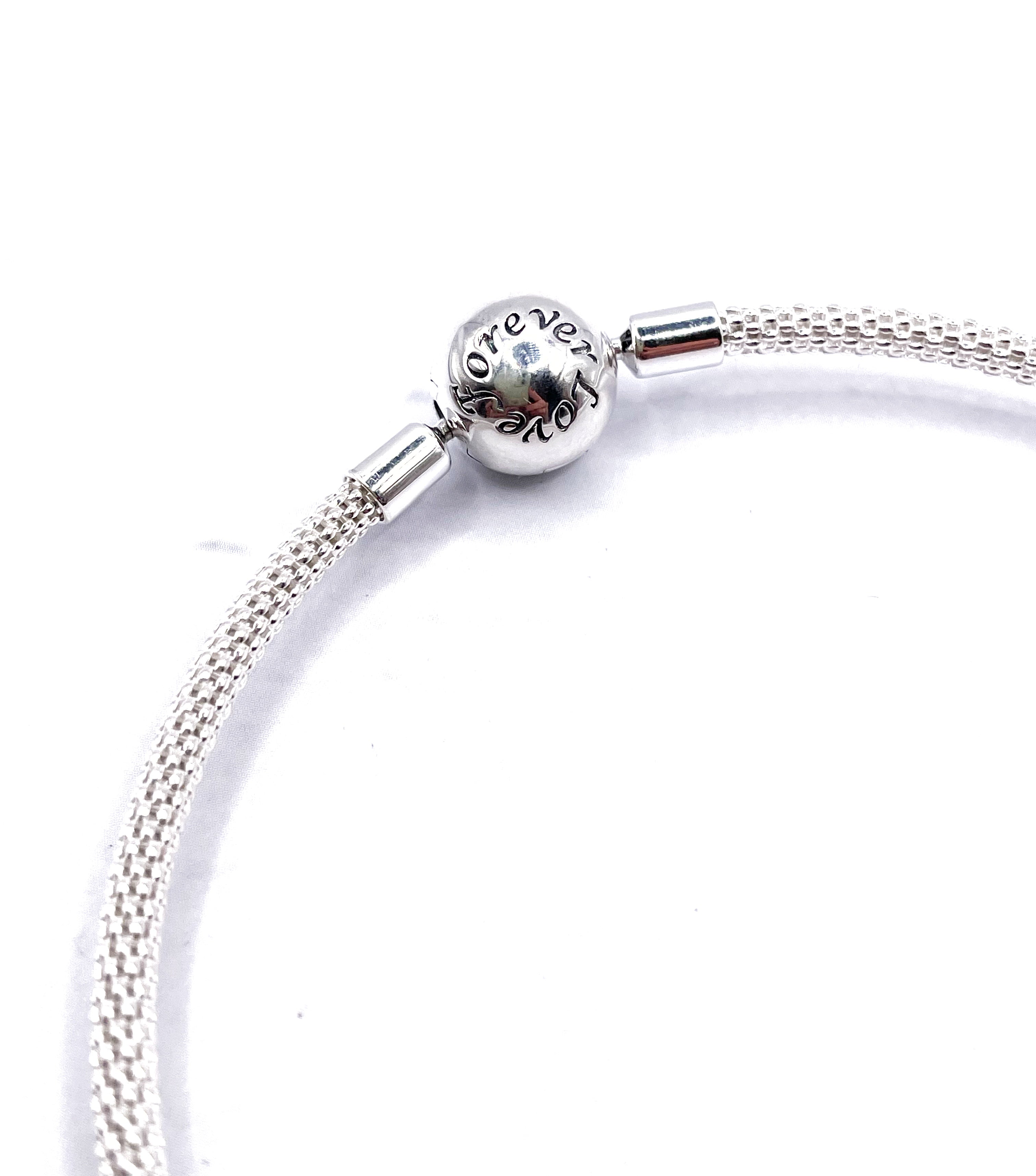 Pulsera rígida broche bolita Forever Family