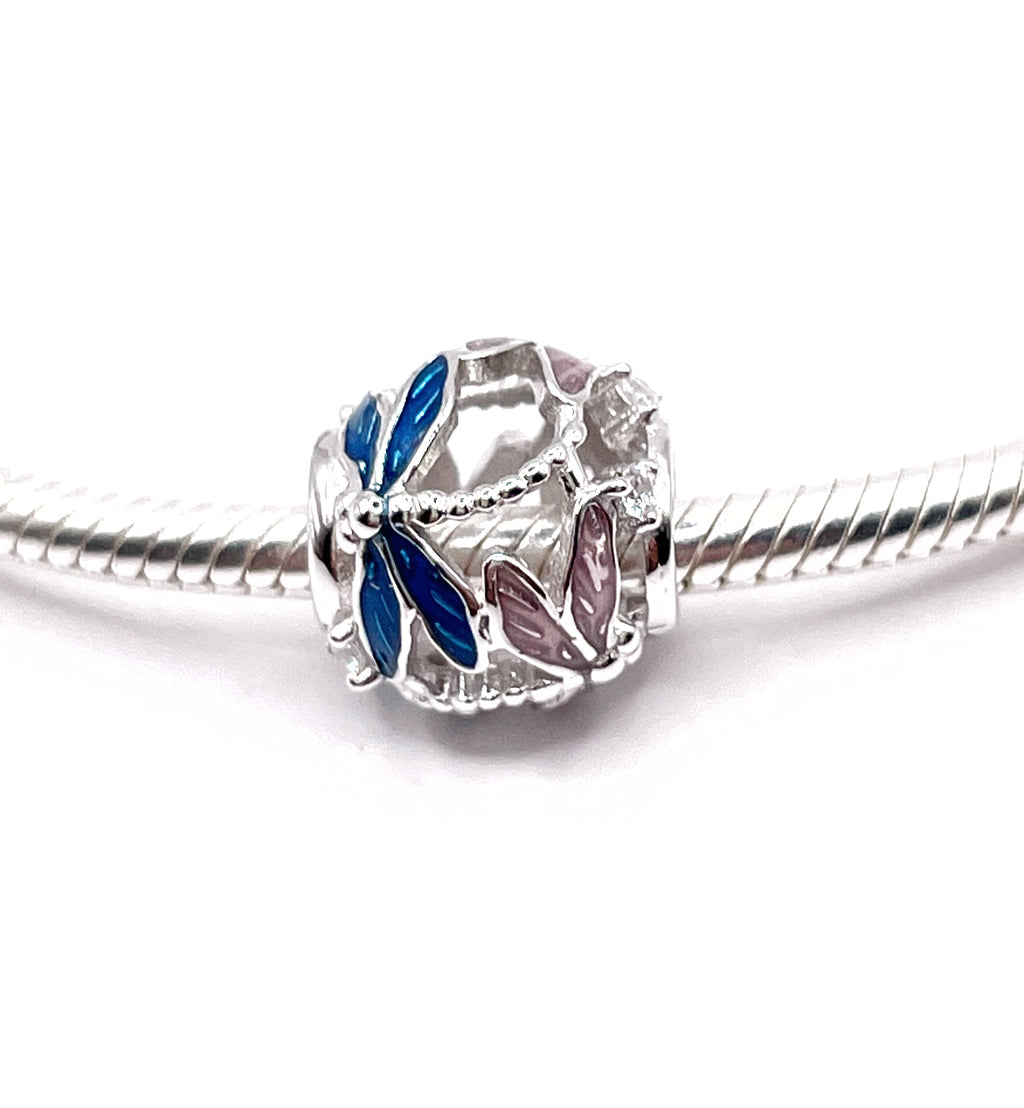 Charm Bolita libélulas