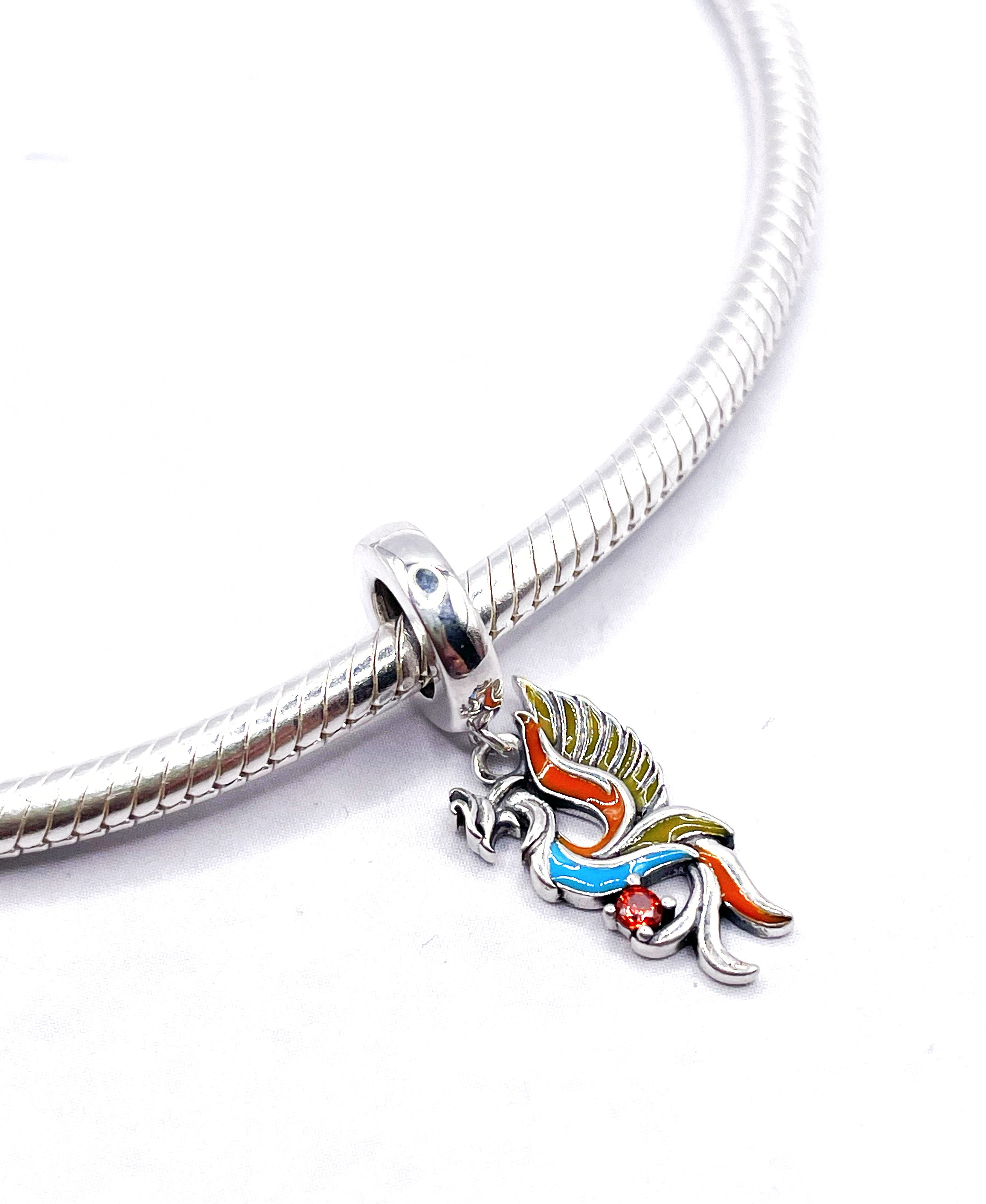 Charm Ave Fénix colgante