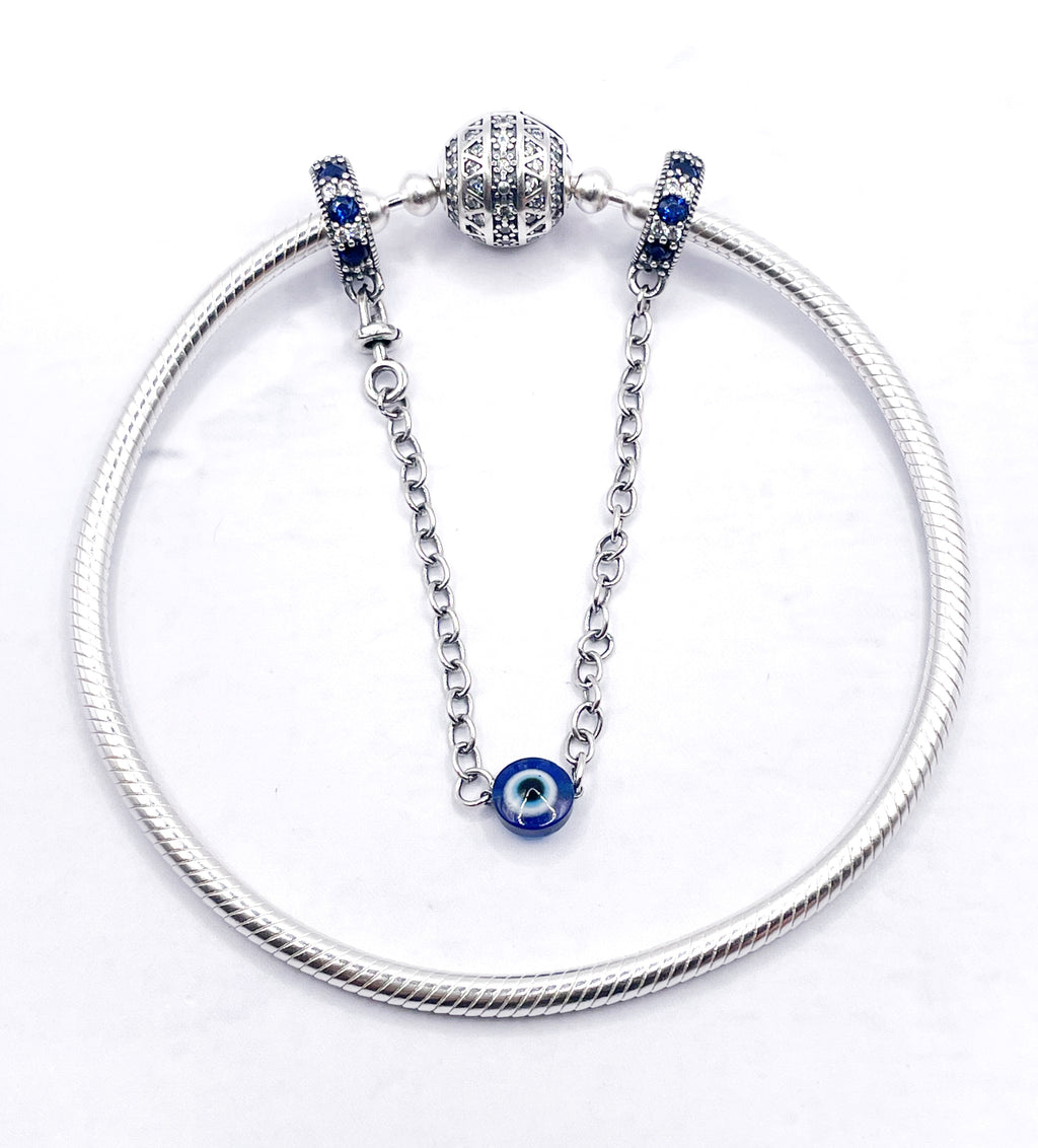 Cadena de seguridad de ojo turco