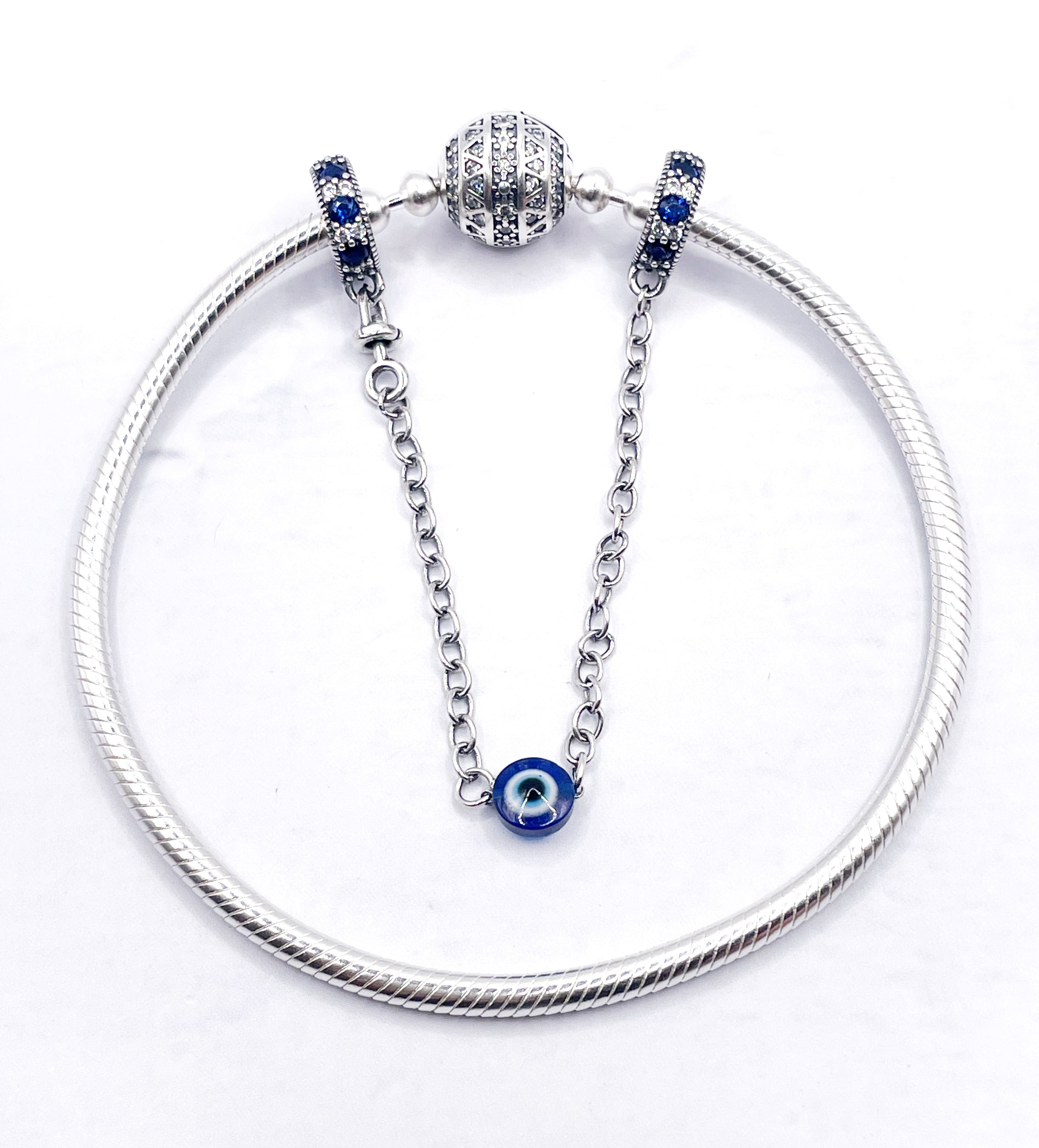 Cadena de seguridad de ojo turco