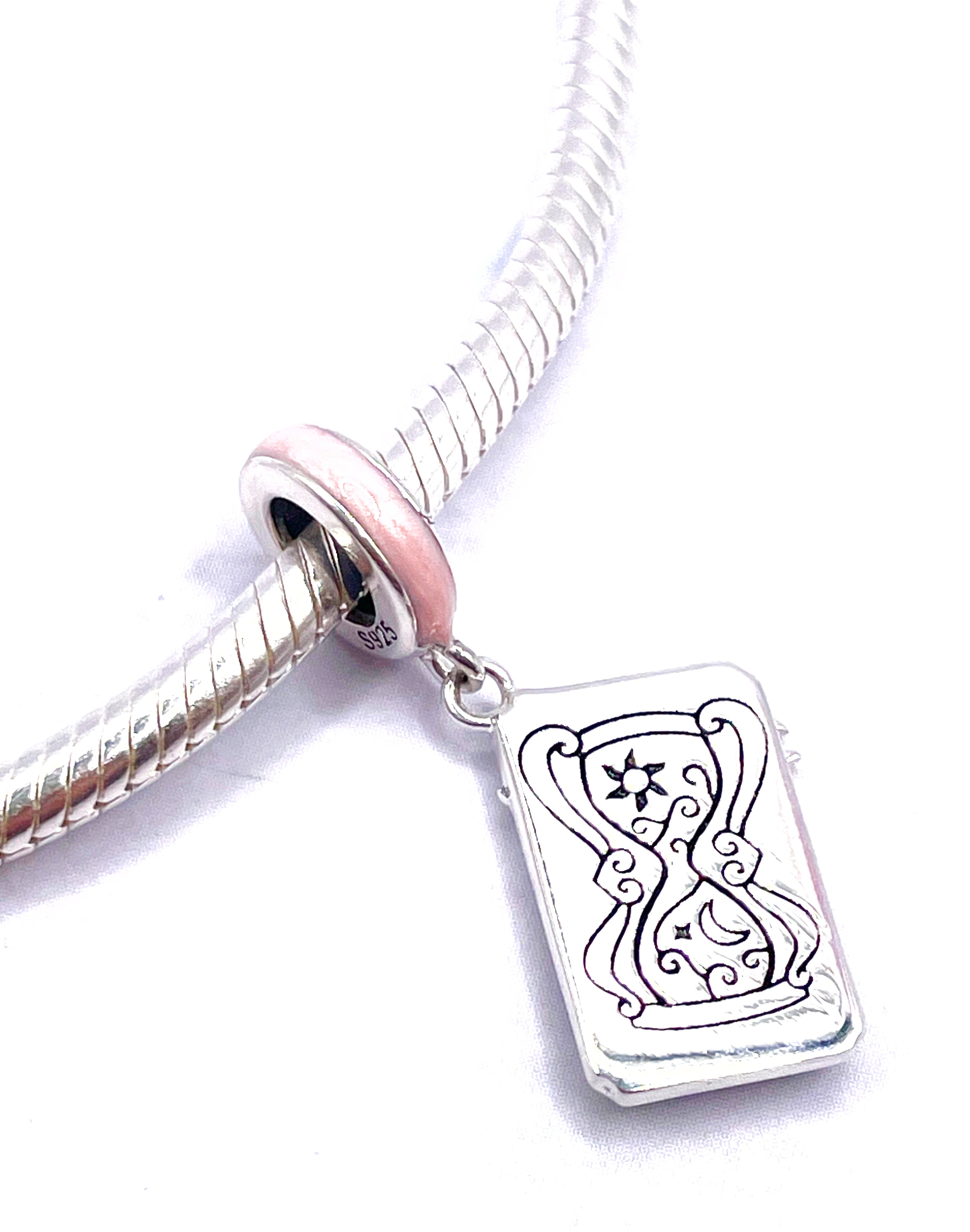 Charm Carta de Tarot Los Amantes