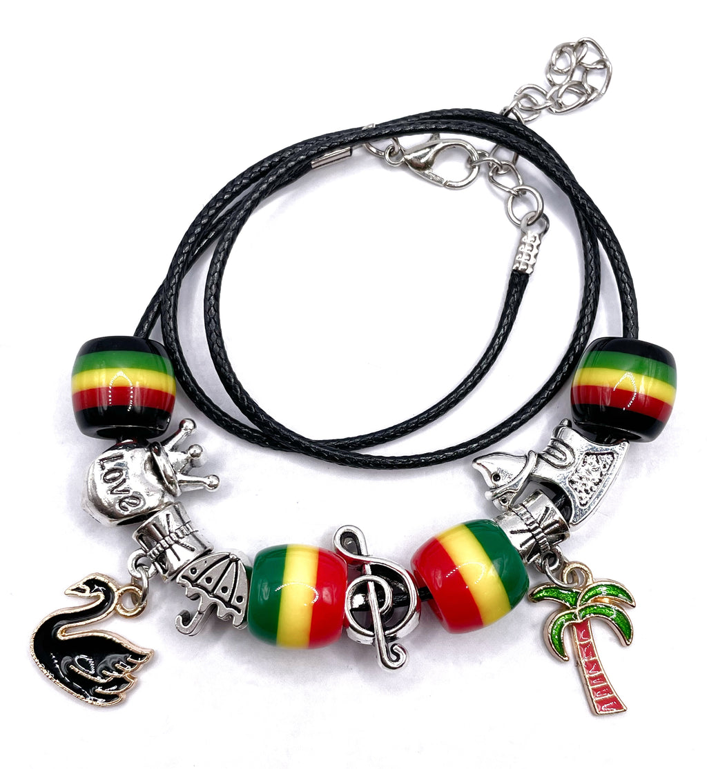 Pulsera niña lazo encerado ajustable