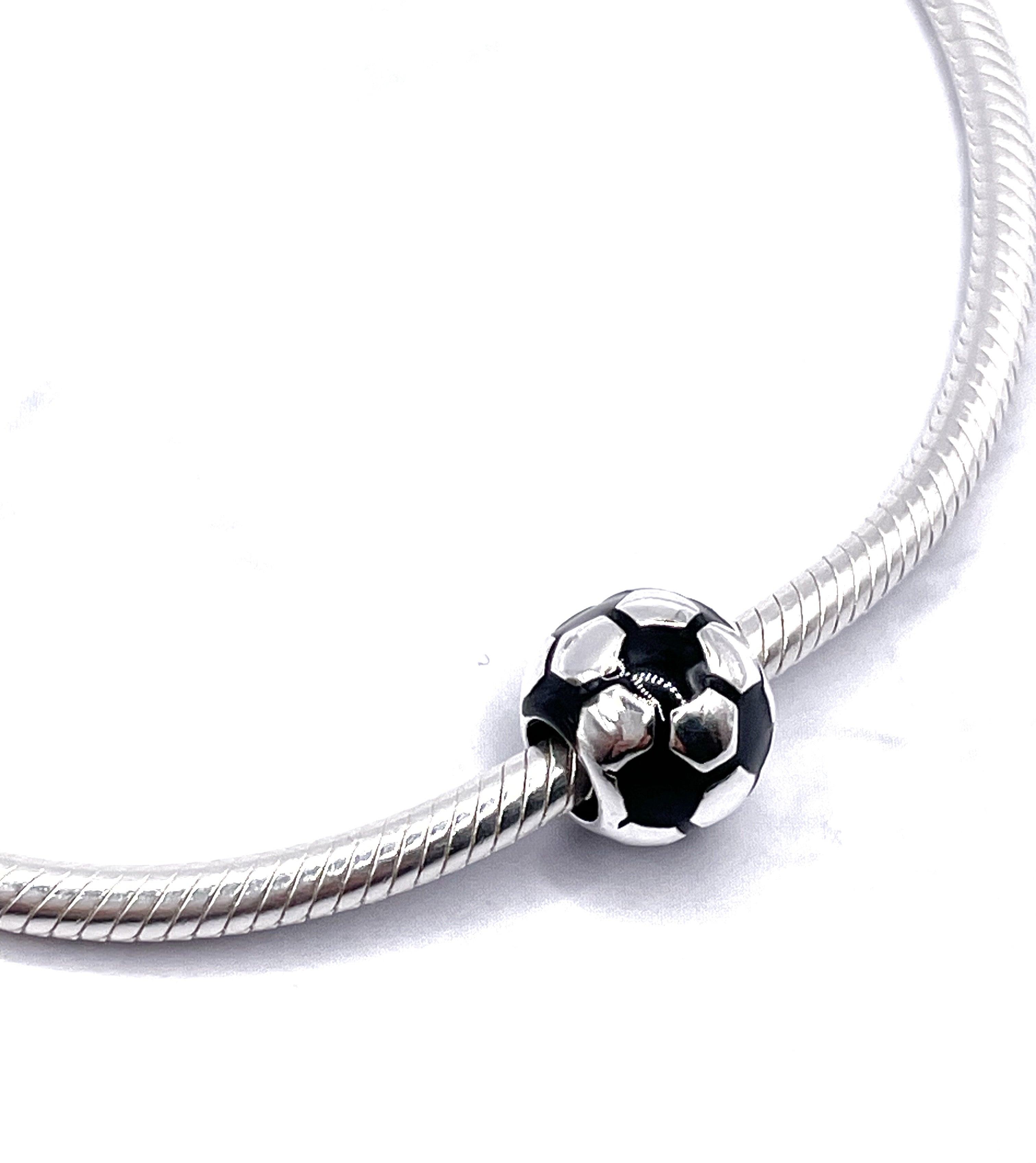 Charm Pelota de fútbol con negro