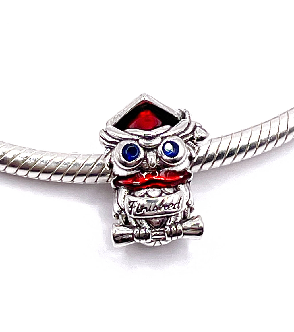 Charm Búho graduado “Finalizado”