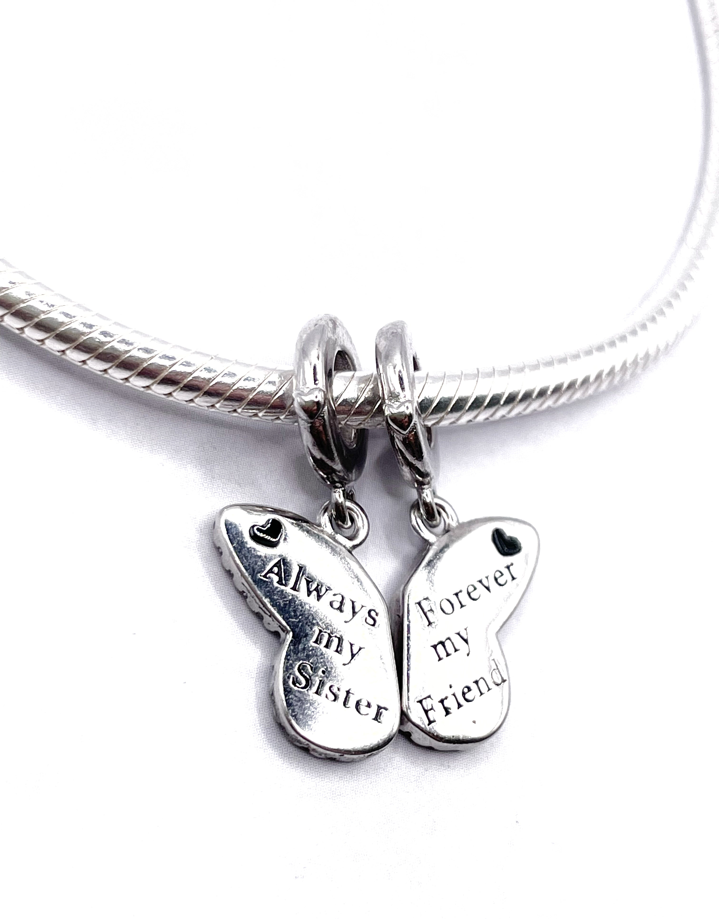 Charm Mariposa divisible hermanas