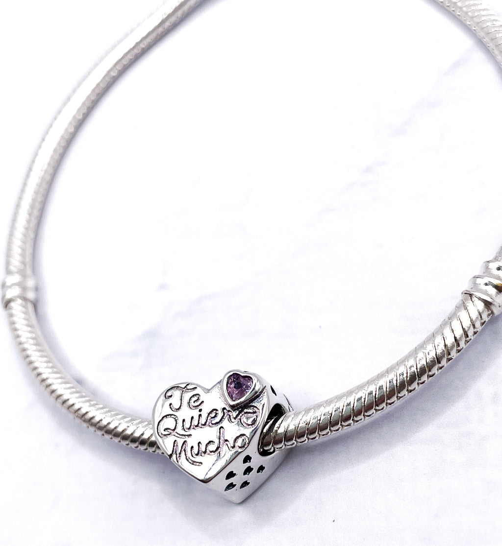 Charm Corazón “Te quiero mucho”