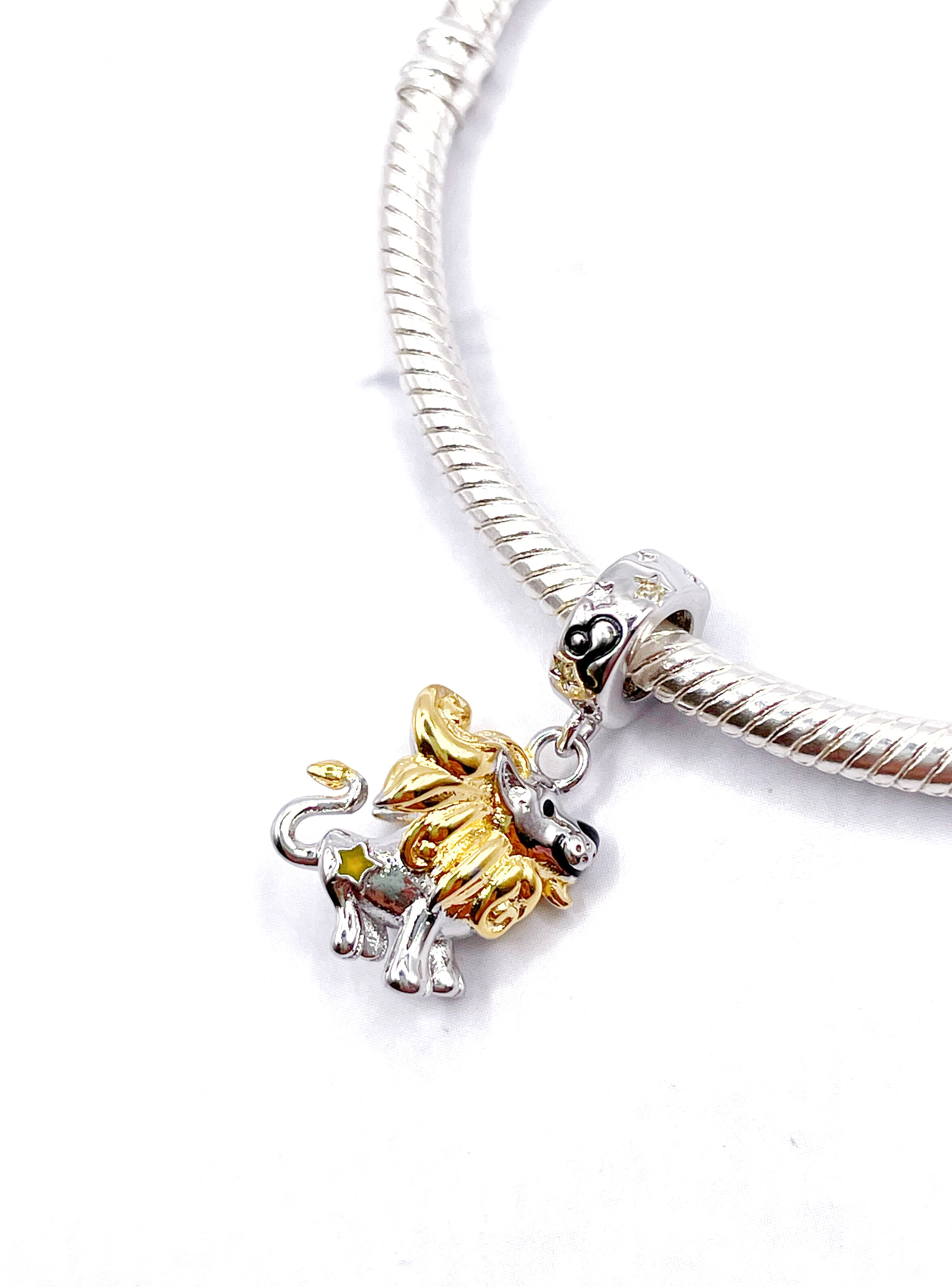 Charm Signo Leo gold