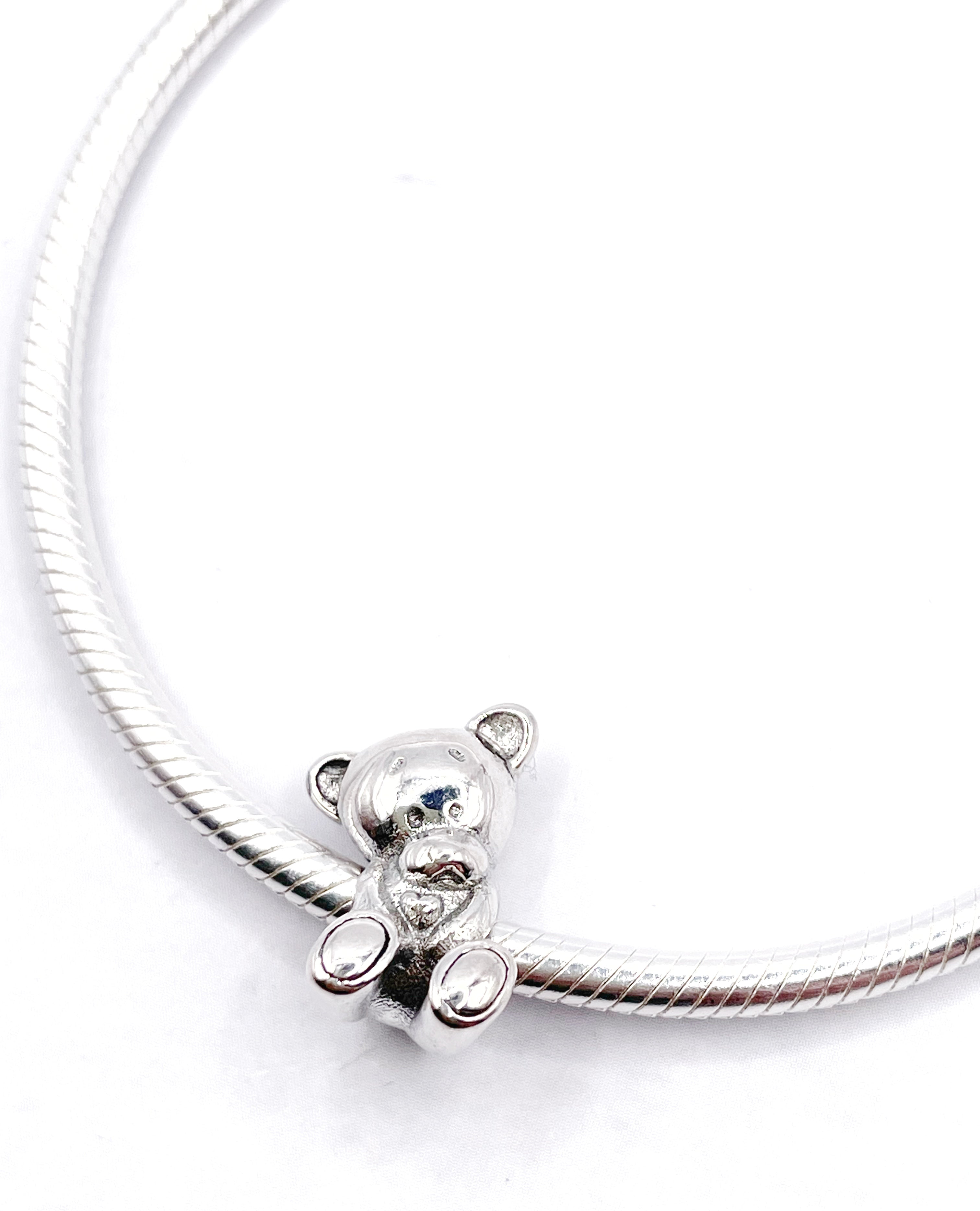 Charm Osito y corazón