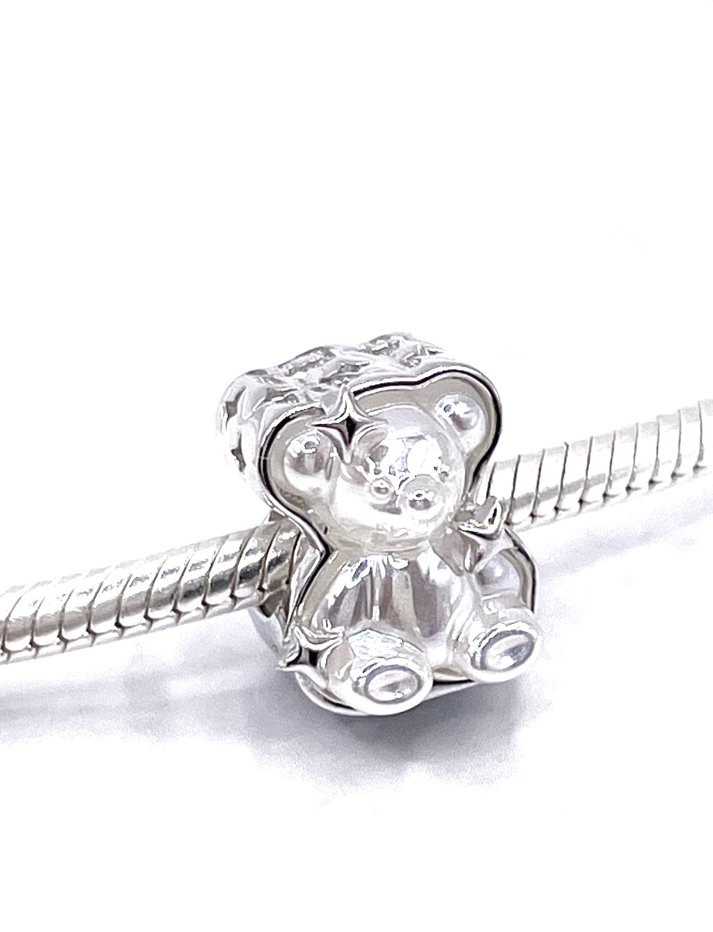 Charm Osito perlado
