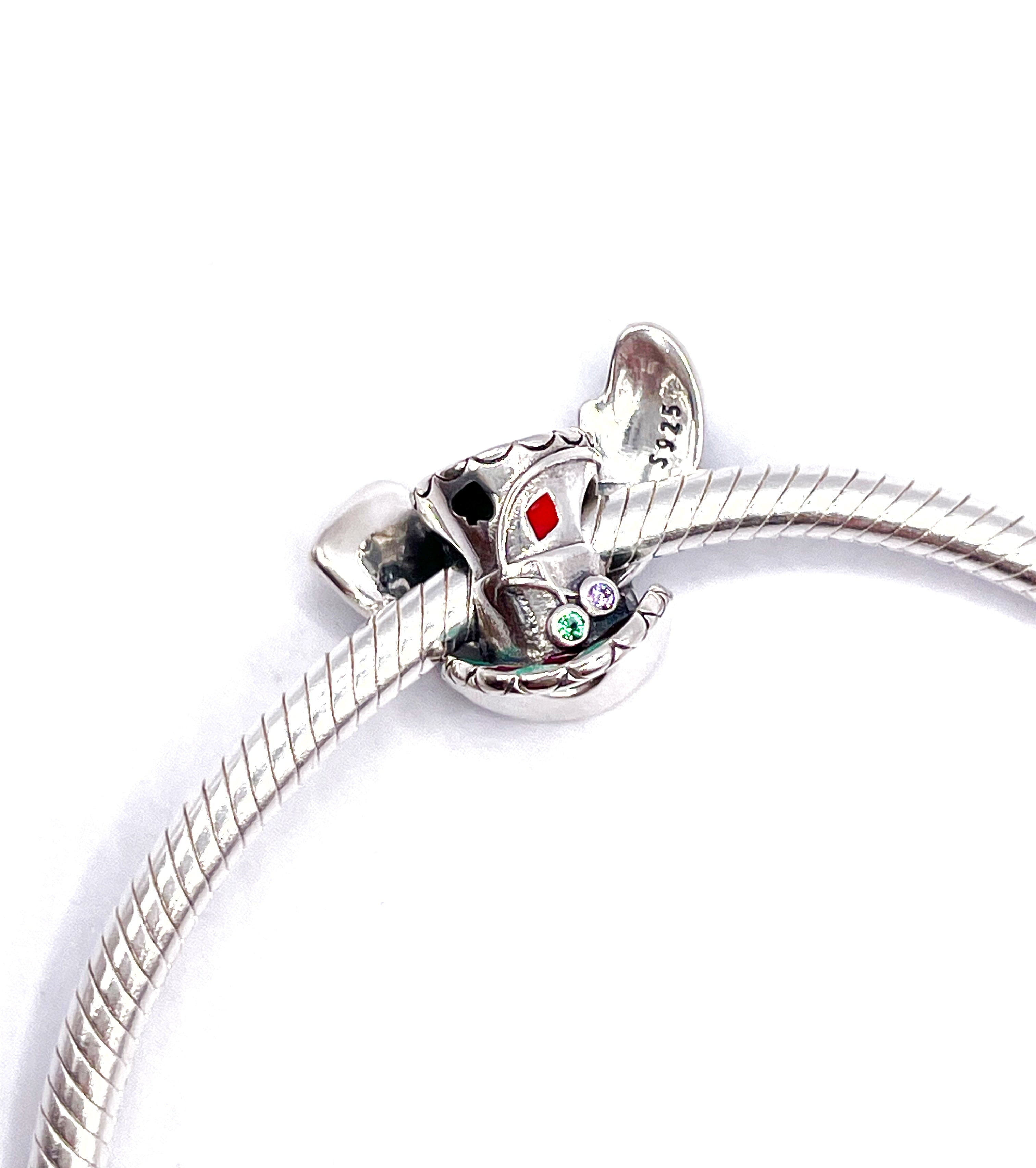 Charm Sombrero y orejas de Conejo blanco (Alicia)