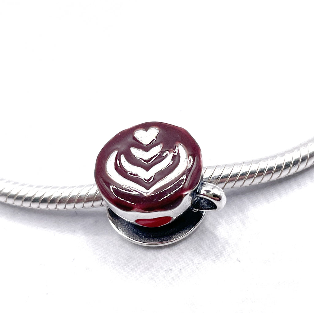 Charm Taza de café corazón