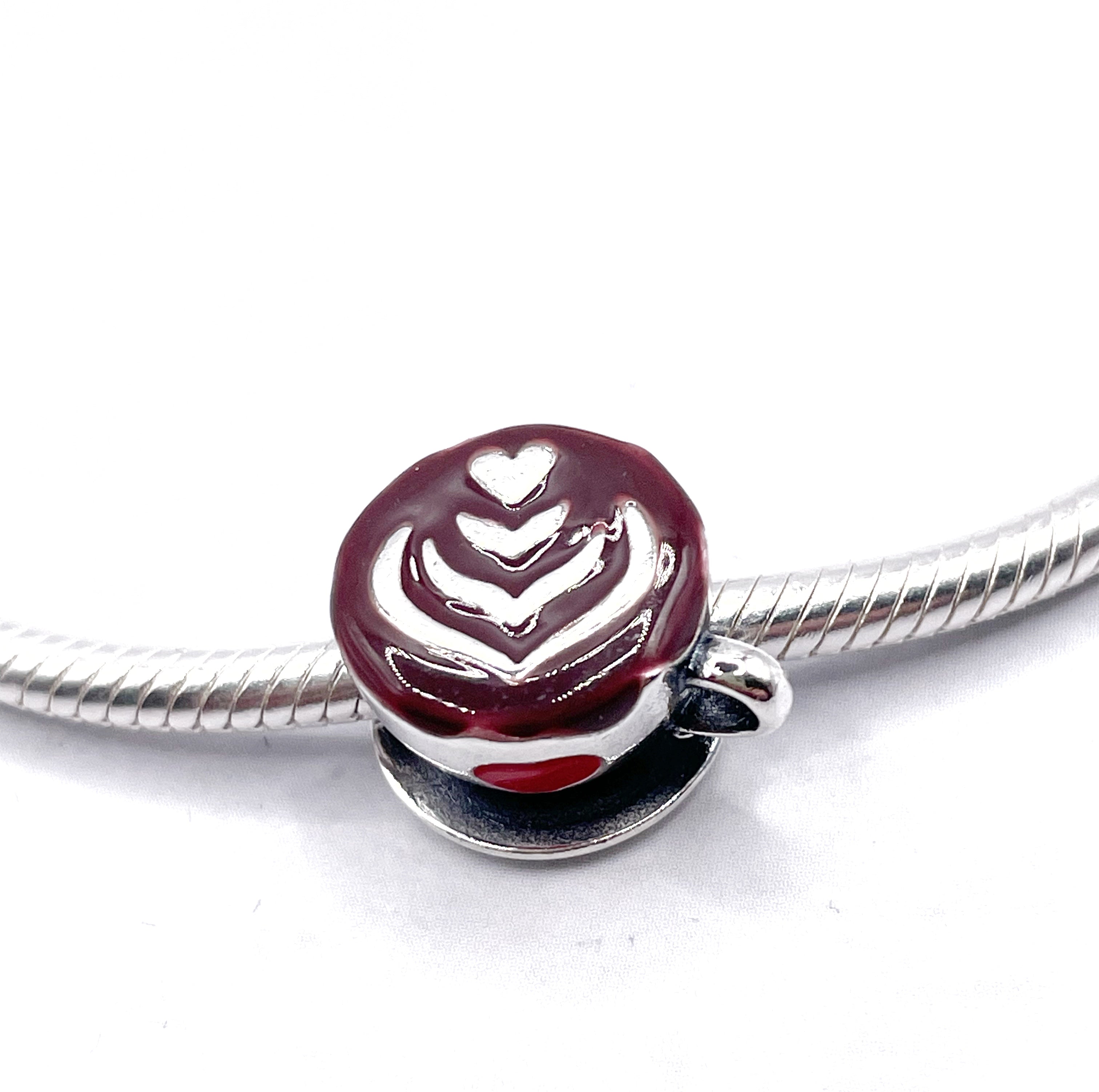 Charm Taza de café corazón