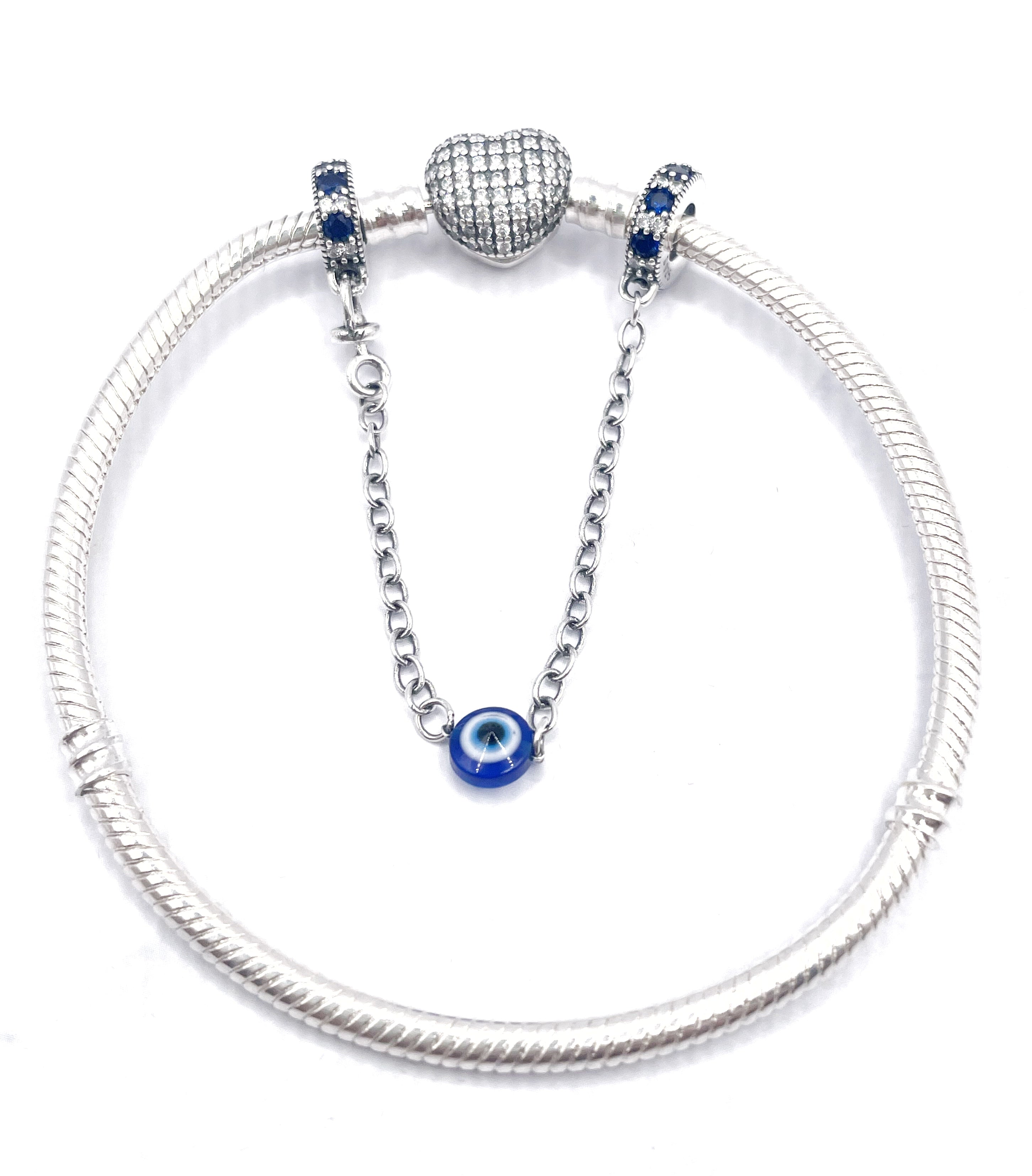 Cadena de seguridad de ojo turco