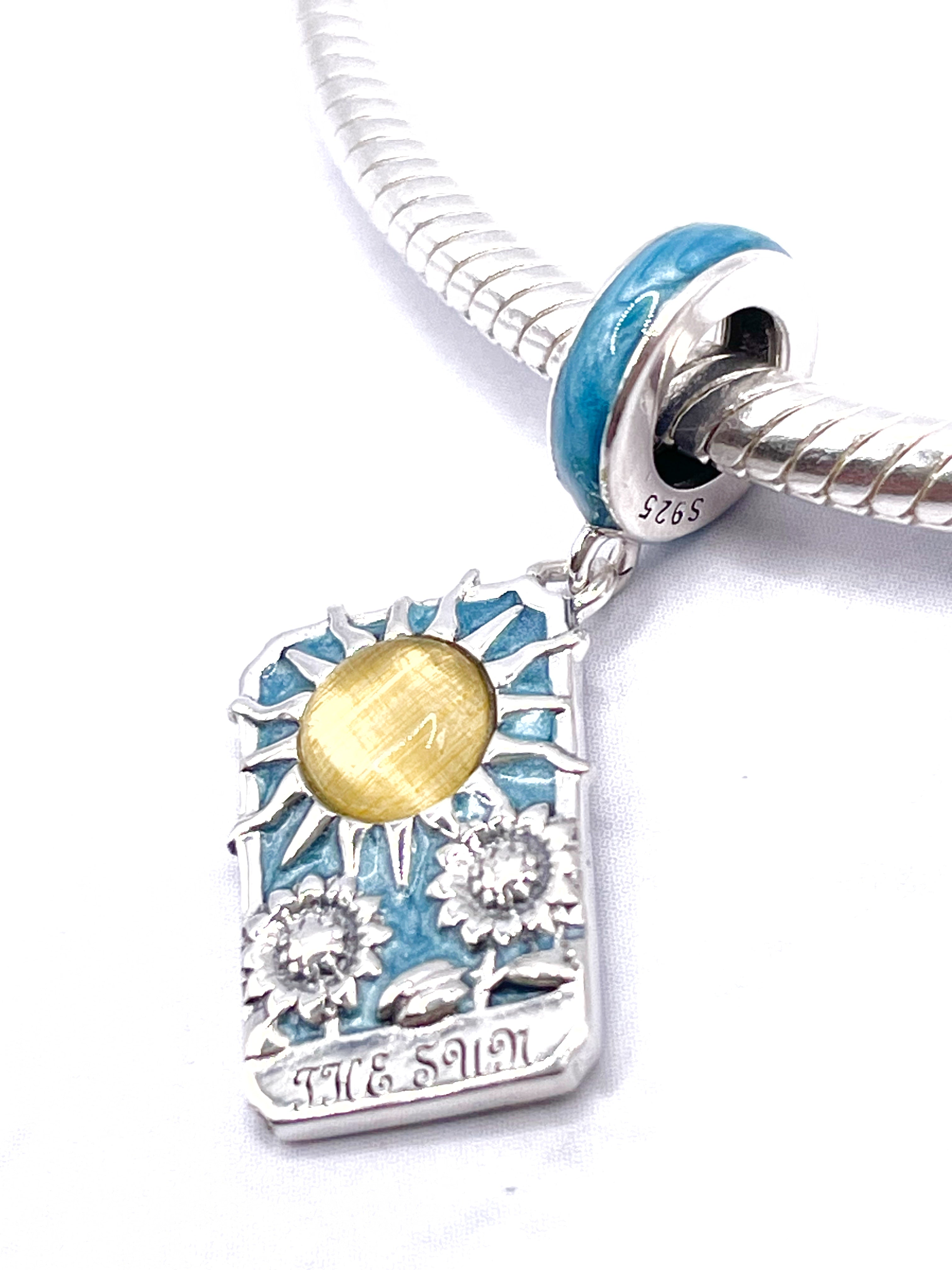 Charm Carta de Tarot El Sol