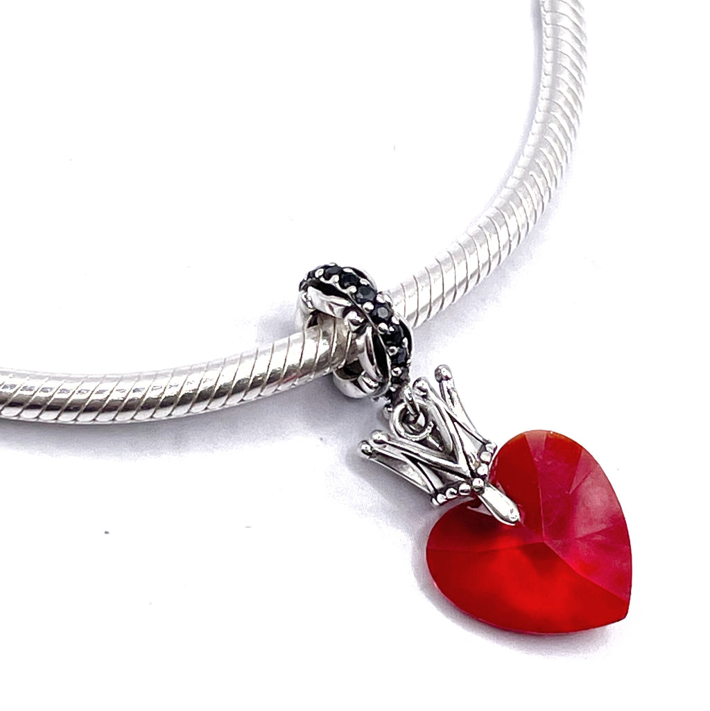 Charm Corazon Reina Roja de Alicia