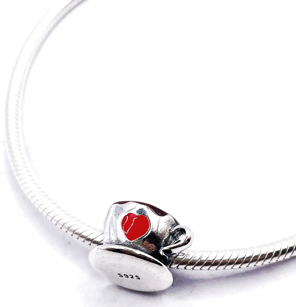 Charm Taza de café corazón