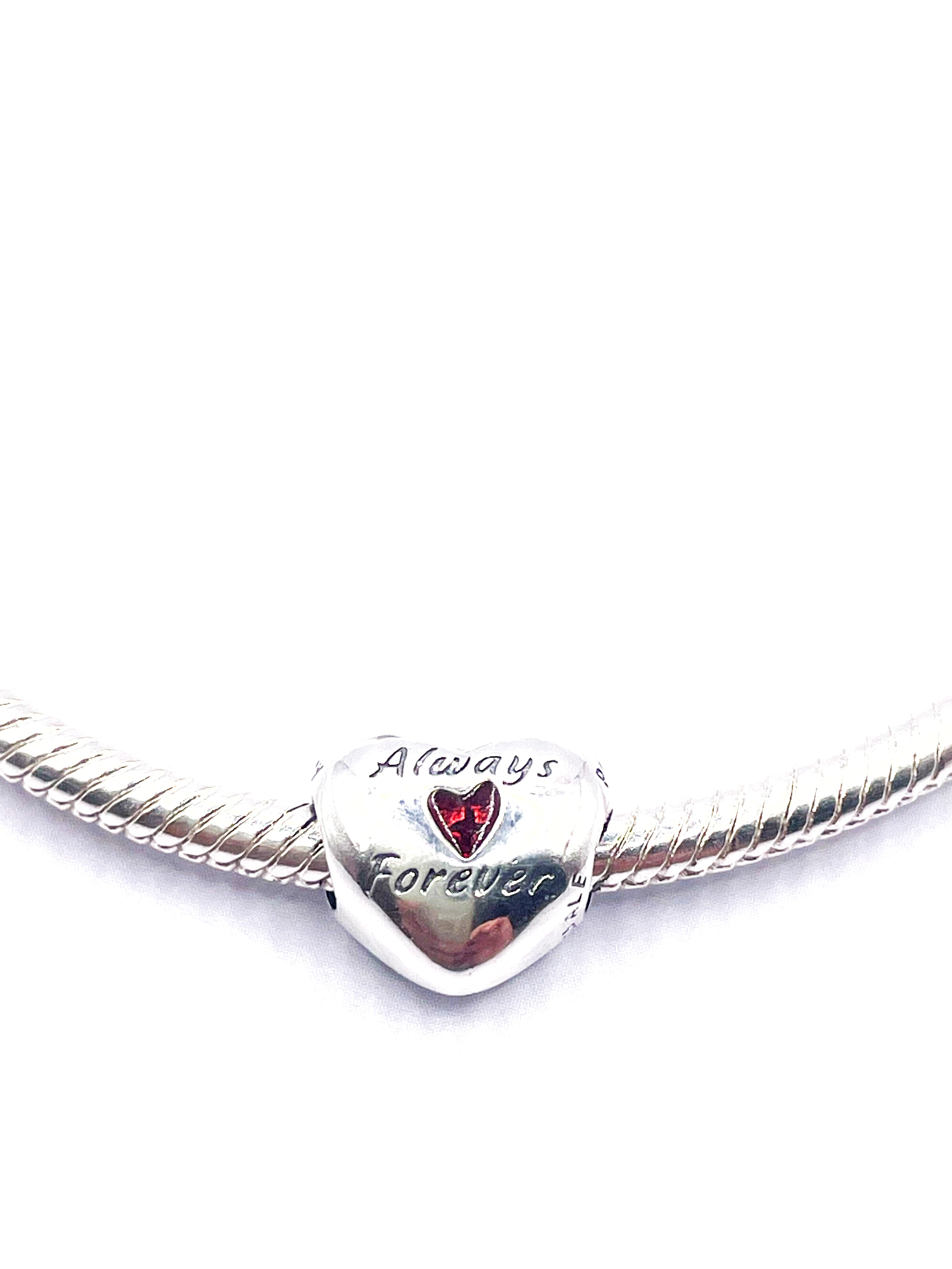 Charm Corazón siluetas M&M “Siempre” “Para siempre”