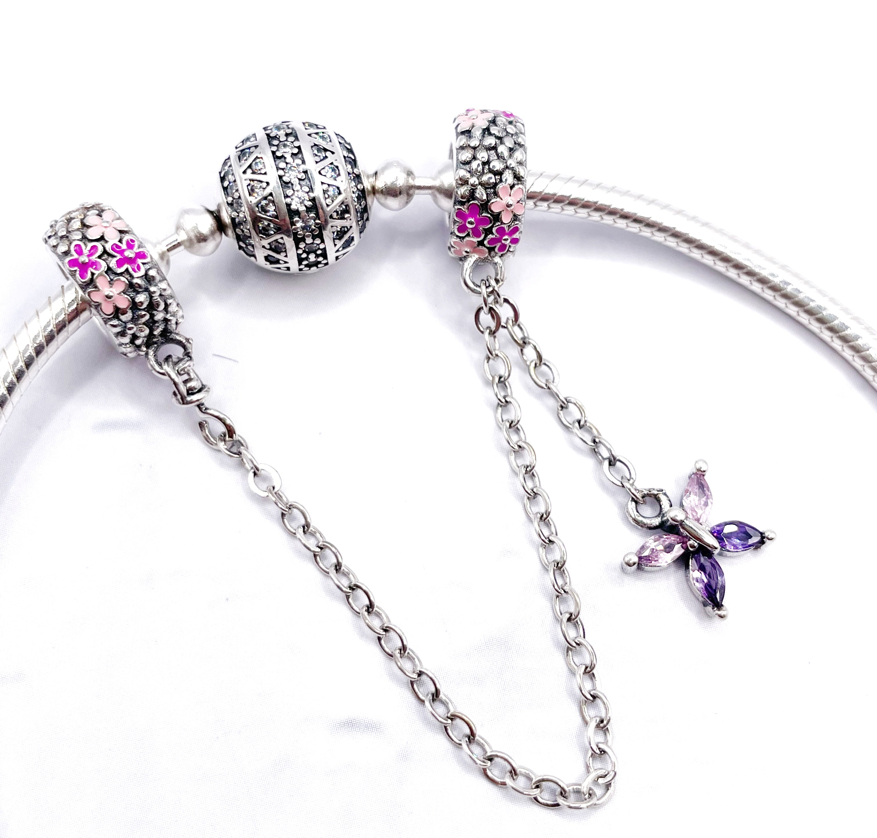 Cadena de seguridad de mariposa