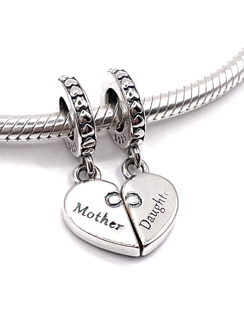 Charm Corazón “Amor” divisible madre e hija
