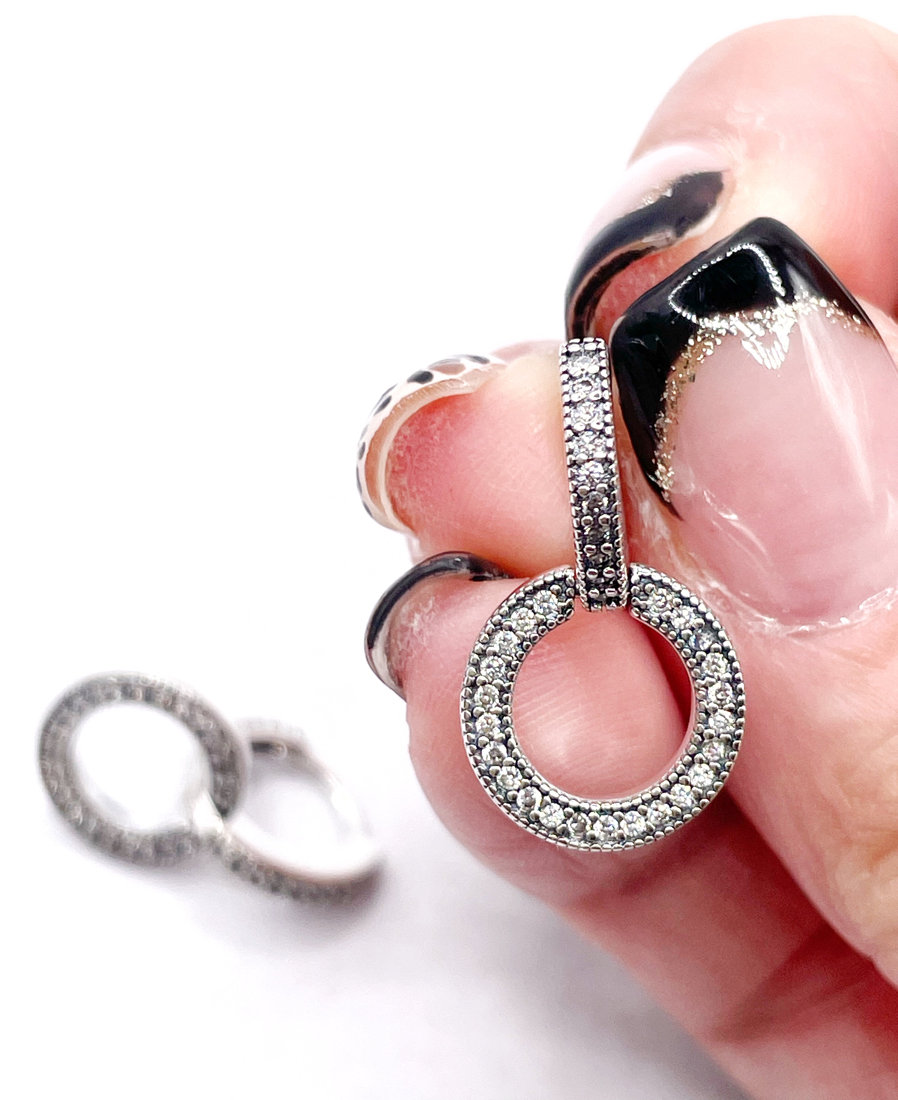 Aros dobles en circonias