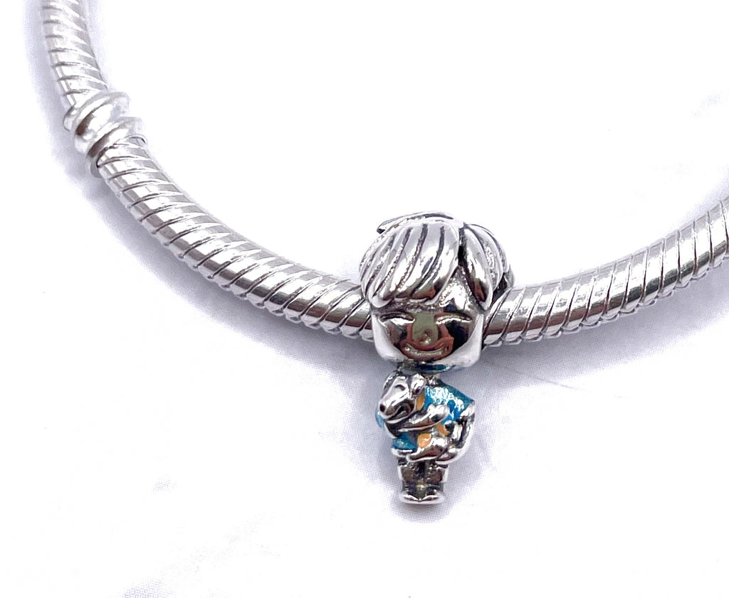 Charm Niño y perrito