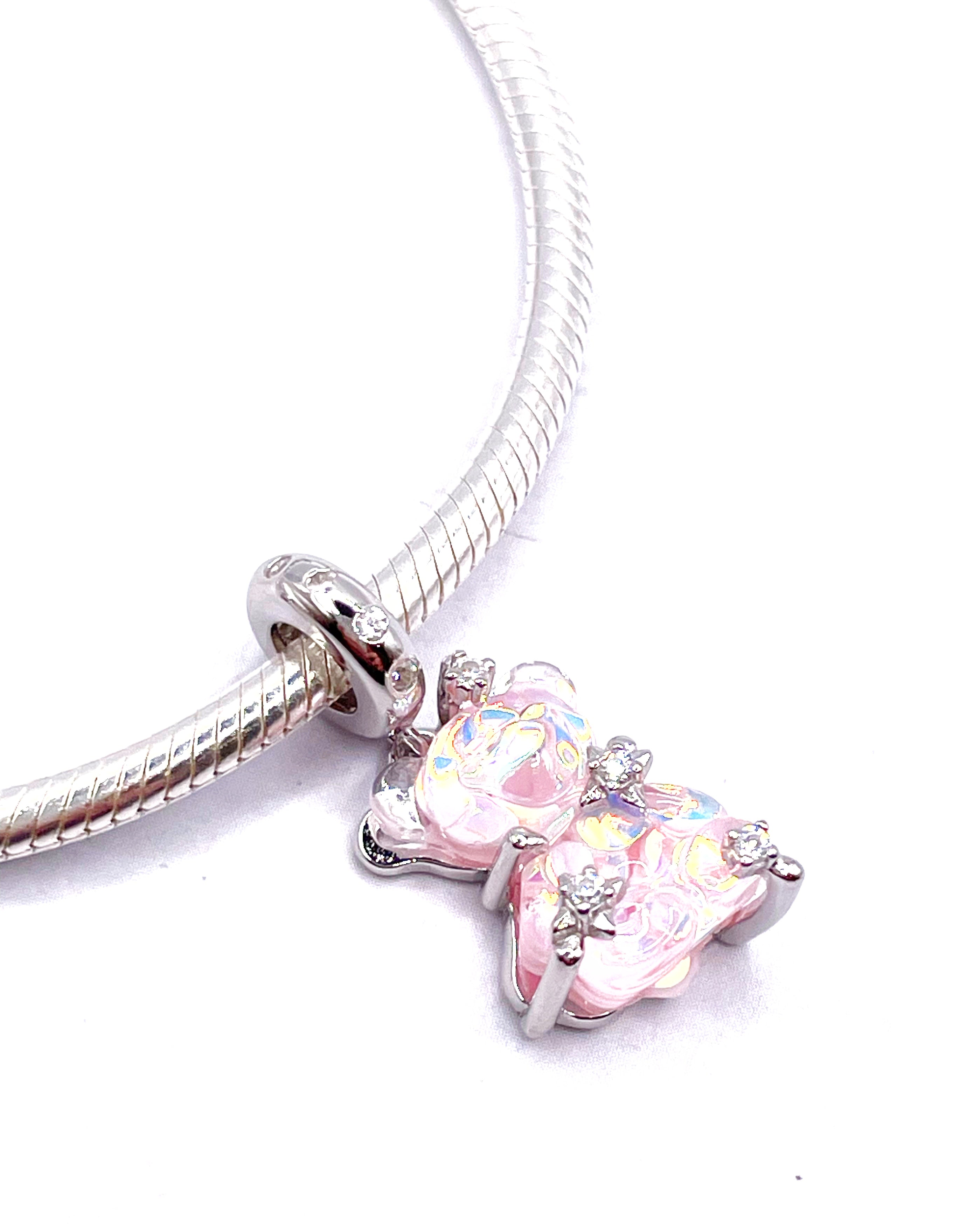 Charm Osito Jelly rosado