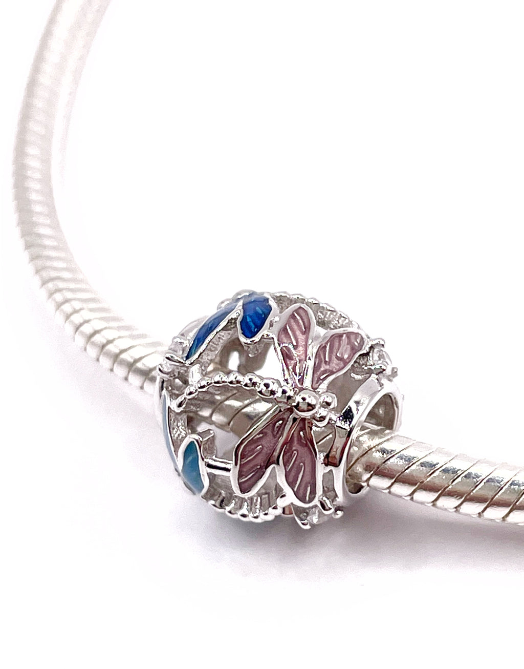 Charm Bolita libélulas