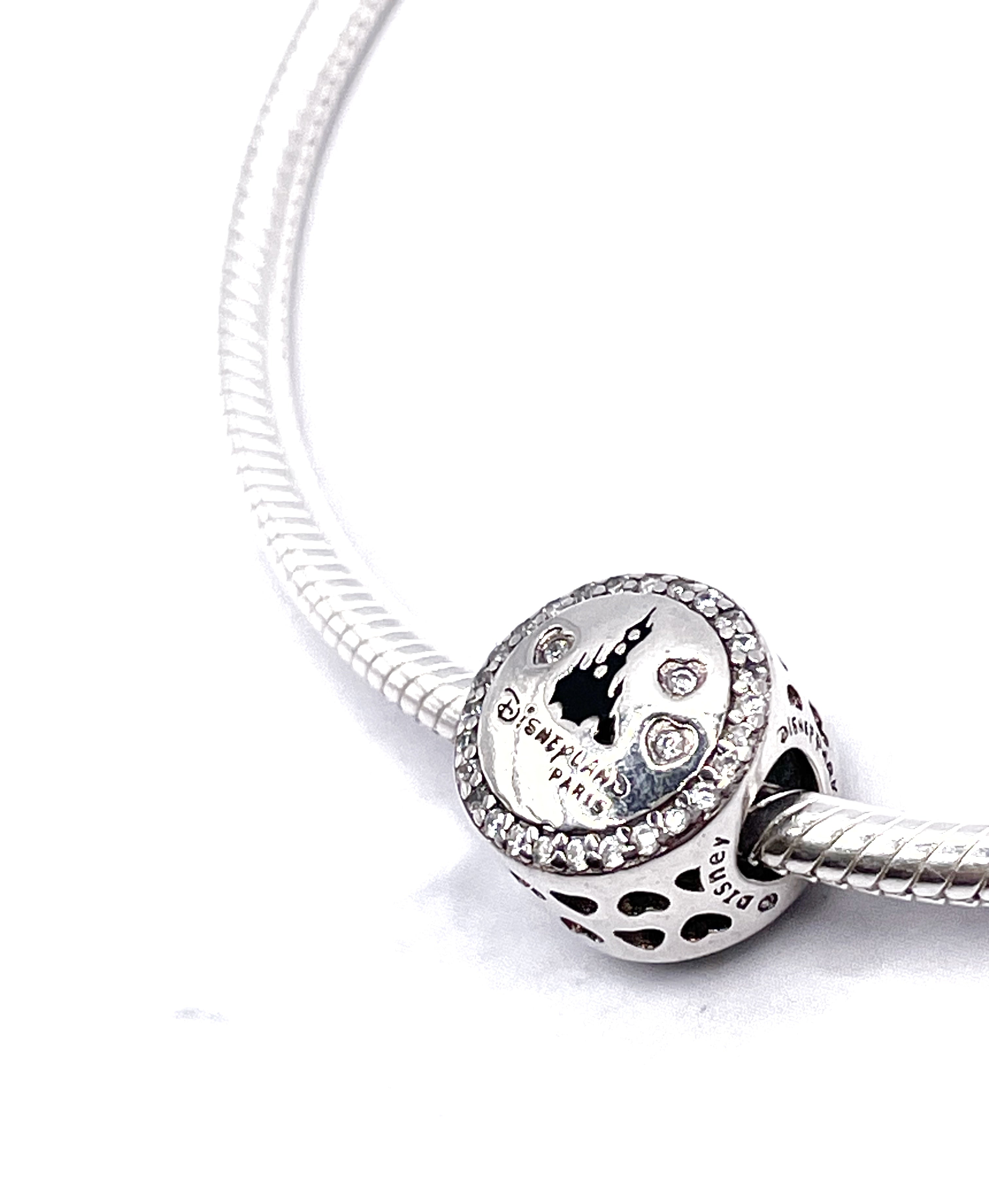 Charm M&M Torre Eiffel borde de circonias Euro Disney