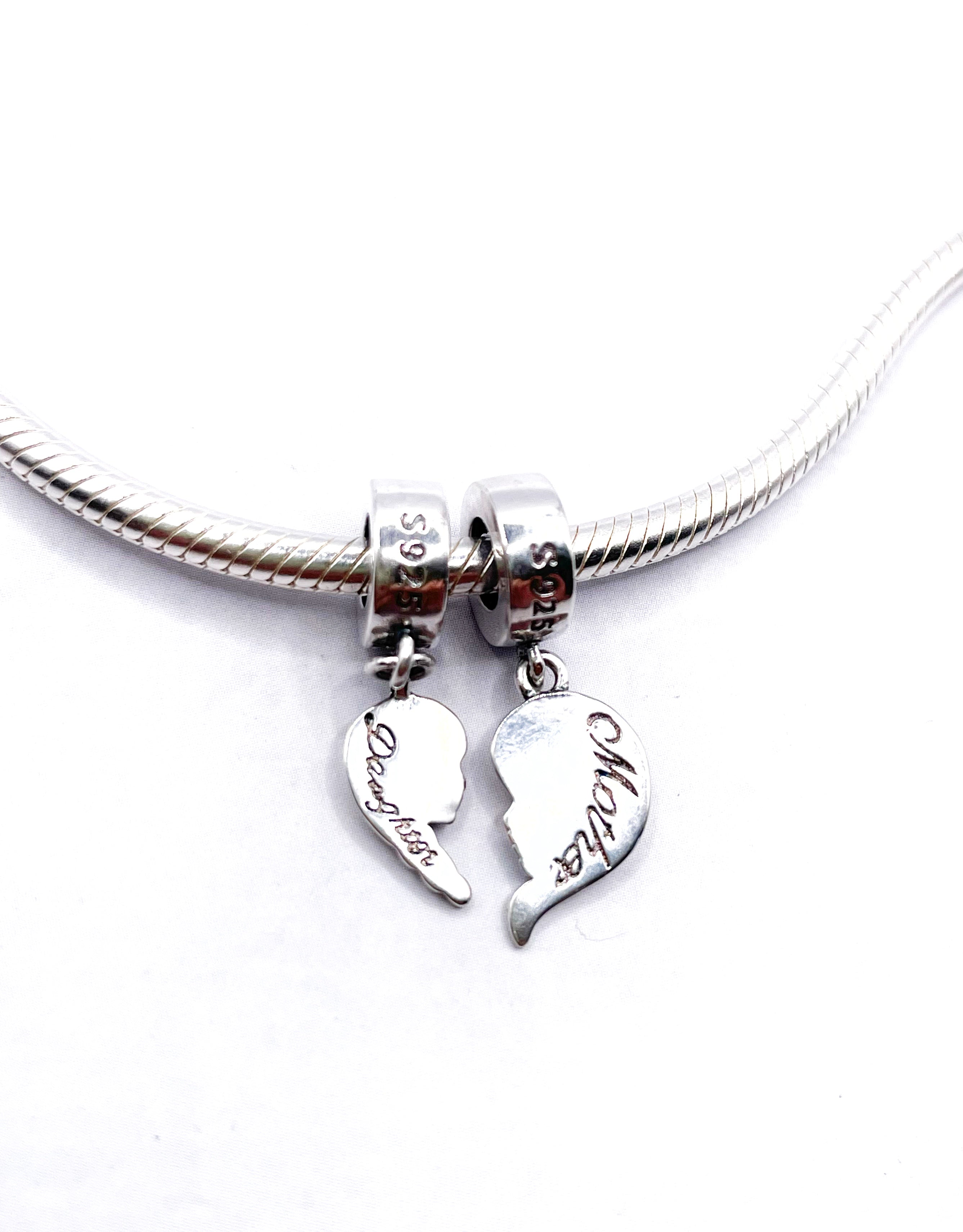 Charm Divisible madre e hija cabezas